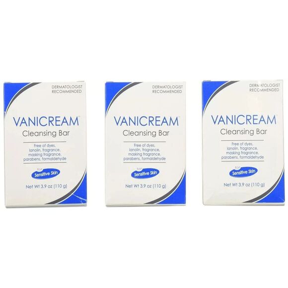 Vanicream Cleansing Bar 3.9oz each *Three Pack* - Picture 1 of 1